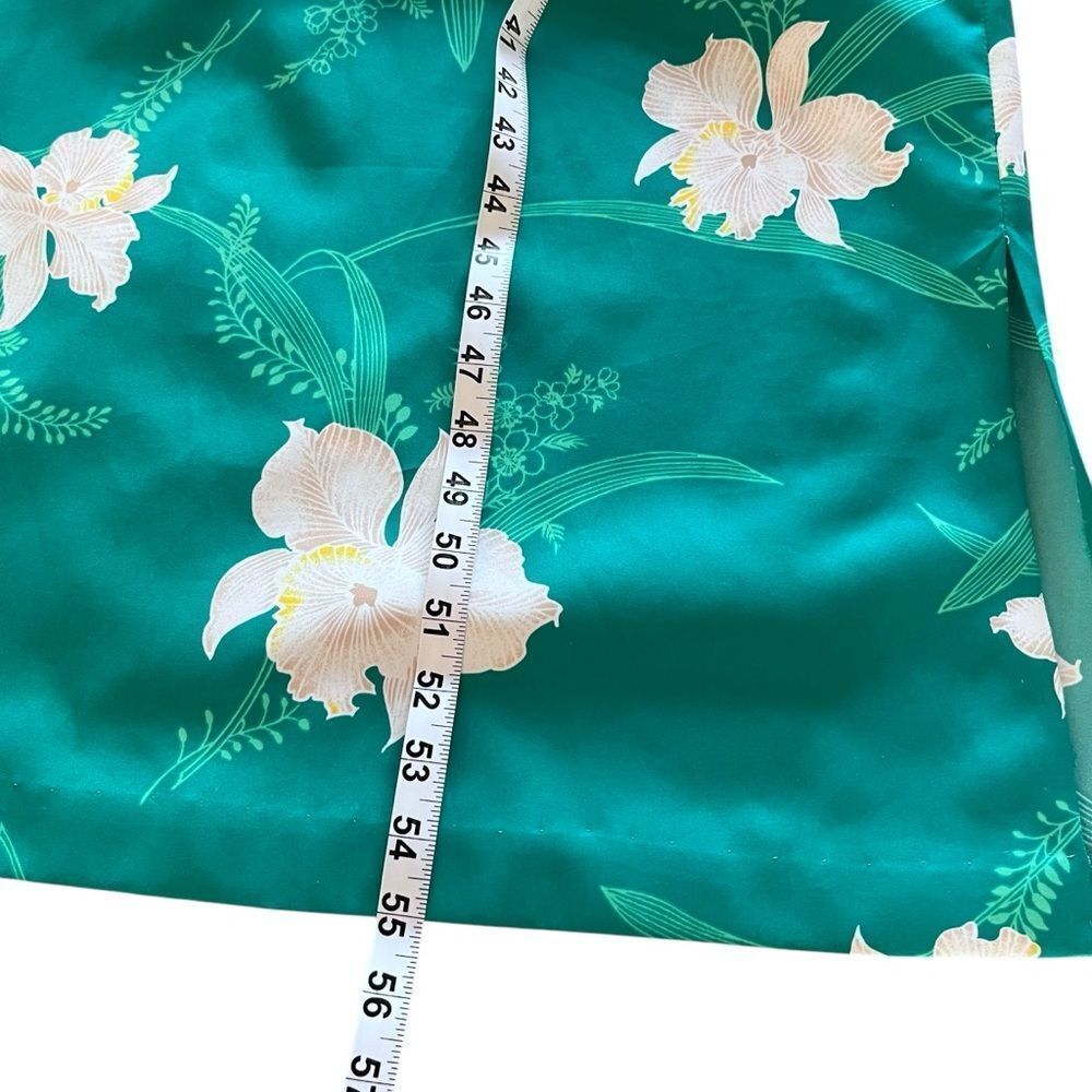 Vintage Otaheite Honolulu Hawaiian Floral Maxi Dress - Picture 7 of 9